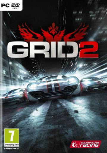 GRID 2 - Появился бокс-арт GRID 2